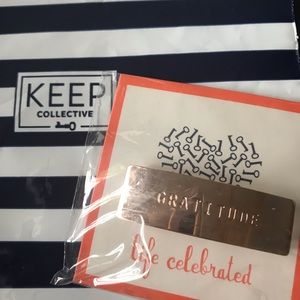 KEEP Collective Say Something Bar - Rose Gold